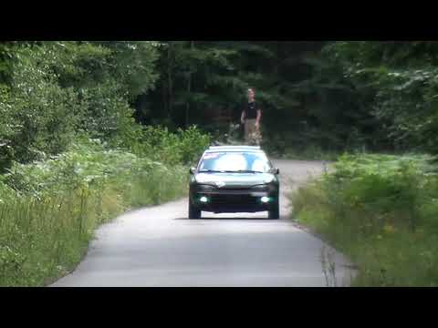 Ł. Kasprzyk (Satria) - IV Runda Rallysprint Challenge (Biały Bór 07.08.2021)