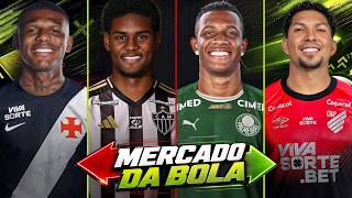 ARBOLEDA NO VASCO | LUCAS FERREIRA NO ATLÉTICO | FURACÃO NEGOCIA COM RONY | DANILO NO PALMEIRAS