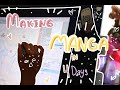 Studio Vlog Day 1 ️ How To Make A MANGA PAGE In Clip Studio Paint
