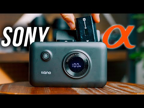 ¿El cargador definitivo para Cámaras Sony Alpha? ¡Con batería integrada!