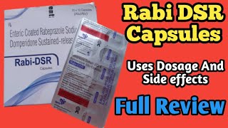 Download lagu Rabi DSR Capsules | Rabi DSR Capsules Uses | Rabeprazole Sodium And Domperidone capsules | mp3