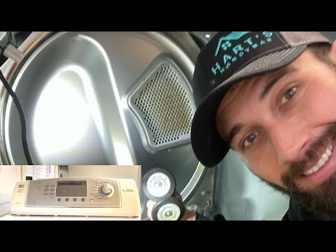LG Dryer **Loud Noise!) Repair KIT! DLE0442W.   How to Fix