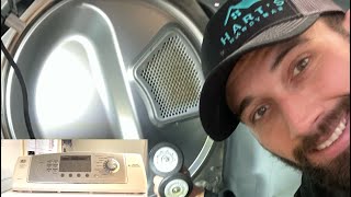 LG Dryer Loud Noise Repair KIT DLE0442W - How to Fix