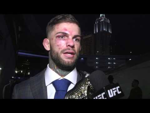 UFC 207: Cody Garbrandt Backstage Interview