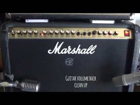 Marshall Valvestate 240V S80 Stereo Chorus Model 8240 2-Channel 2 x 40-Watt 2x12" Stereo Guitar Combo 1991 - 1998 - Black image 2