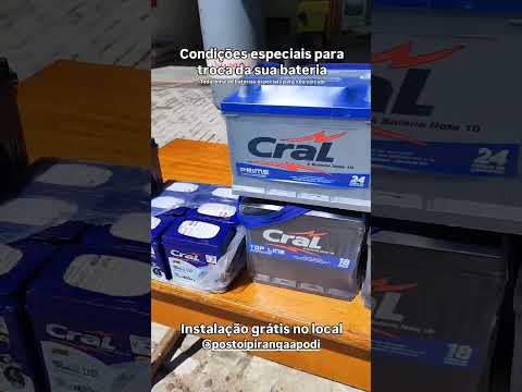 Posto Ipiranga em Apodi firma parceria com as Baterias Cral com garantia extendida