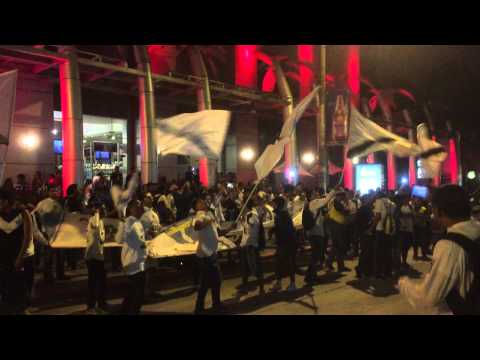 "Dale alegría a mi corazón" Barra: Vltra Svr &bull; Club: Comunicaciones