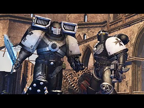THE BATTLE OF HELSREACH: 2 Black Templars vs 700 Orks! - Warhammer 40K: Space Marine | Augmented Mod