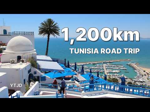 [YTJD] 1,200km TUNISIA ROAD TRIP | Sophisticated Jazz Funk & Acid Jazz