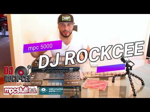 Akai MPC5000 Customization - Custom Parts From MPCstuff.com