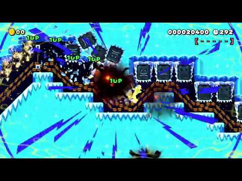 スターで駆け抜けるストレス解消コース Part2 by ★Koishi★ - Super Mario Maker 2 - No Commentary 1by 1bz