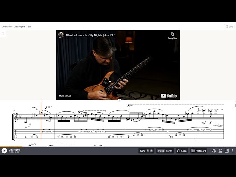 Subject: TAB:Alan Holdsworth - City Nights - Holdsworth Allan