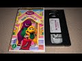 Opening And Closing To Barney S Sense Sational Day 1997 VHS