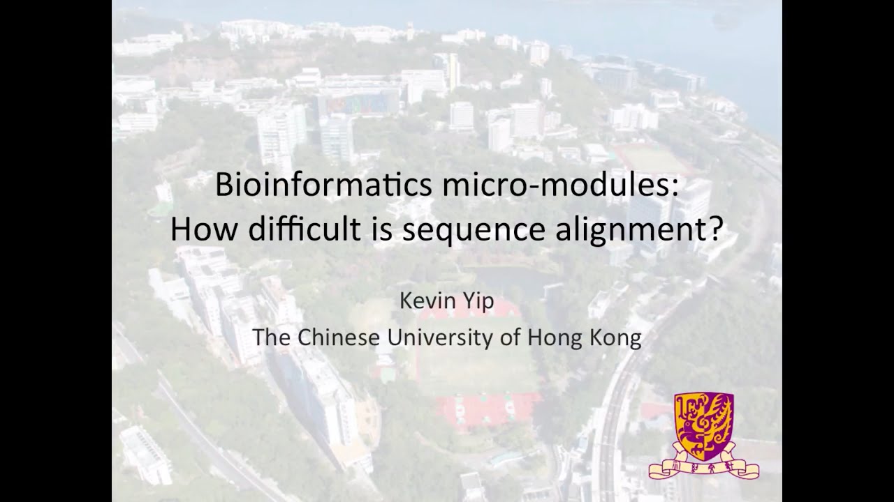 02. How difficult is sequence alignment?