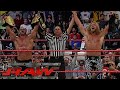 Batista Ric Flair Vs Chris Benoit Edge World Tag Team Championship Match RAW Apr 19 2004