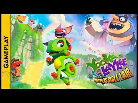 YOOKA-LAYLEE AND THE IMPOSSIBLE LAIR (Chapter 1: Capital Causeway)(Início de Gameplay)