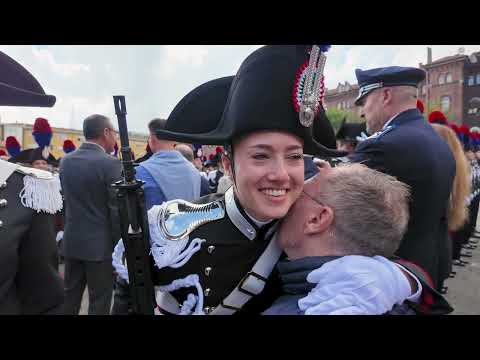 Giurano fedeltà alla Repubblica gli Allievi Carabinieri del 143° Corso IV Ciclo