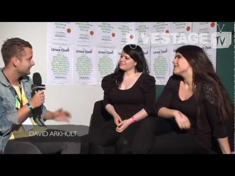 Livestage TV - Umeå Open 2011 - The Magic Numbers about playing in Sweden