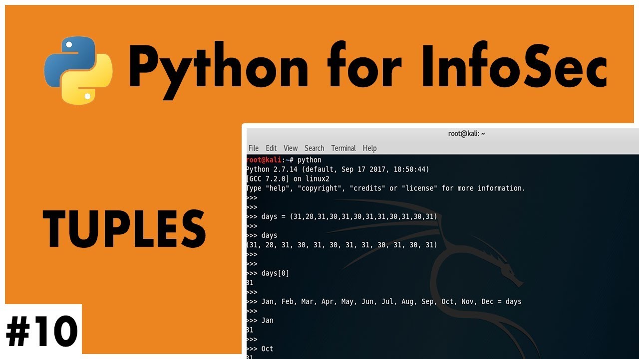 Python for InfoSec - Part 10 - Tuples