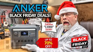 ANKER SOLIX | Black Friday Solar Generator Power Station Deals
