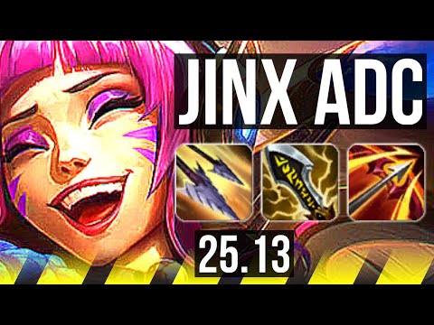JINX & Tahm Kench vs KAI'SA & Blitzcrank (ADC) | Godlike, 11/4/11 | KR Master | 25.13