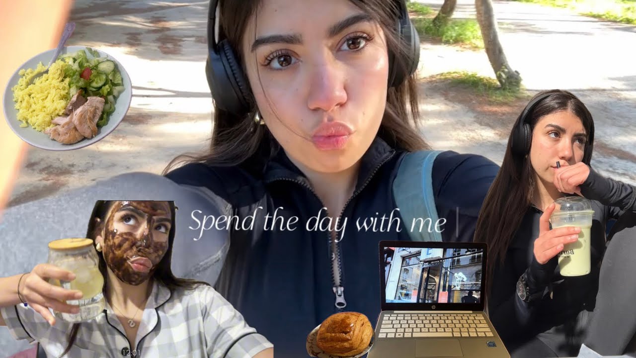 Spend the day with me🧖‍♀️🍵🥗 (chitchat about the 75hard)