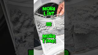 Too much LINT is why your dryer takes so long to dry your laundry!!   #laundry #DryerLint