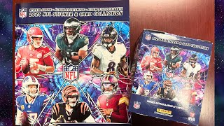 2025 Panini NFL Sticker & Card Collection Box Break and Album Review