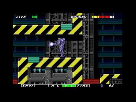 E-SWAT - City Under Sierge (Sega Genesis) Playthrough