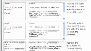 Wingify :: Behavioral Targeting: how to setup targeting using content blocks