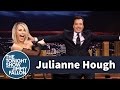 JULIANNE HOUGH Helps Jimmy Find a Go-To Dance.