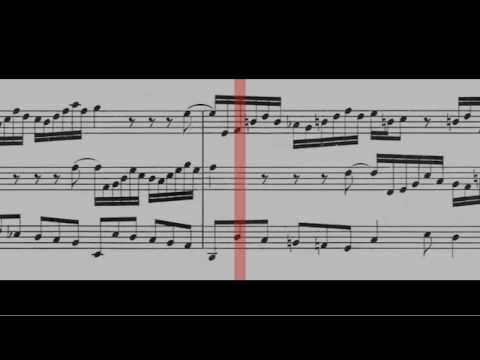 BWV 525: Trio Sonata No.1 in E-flat Major (Scrolling)