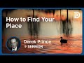 How To Find Your Place Sermon