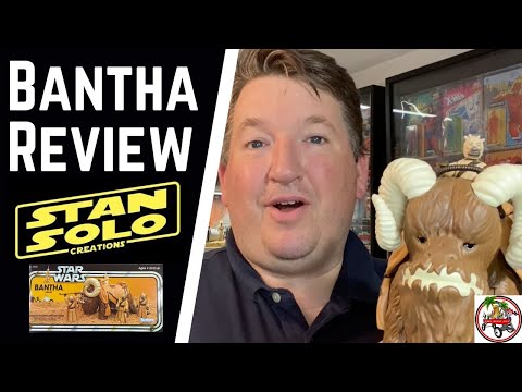 Stan Solo Bantha Unboxing Review - 3.75" Vintage Kenner Style Star Wars!