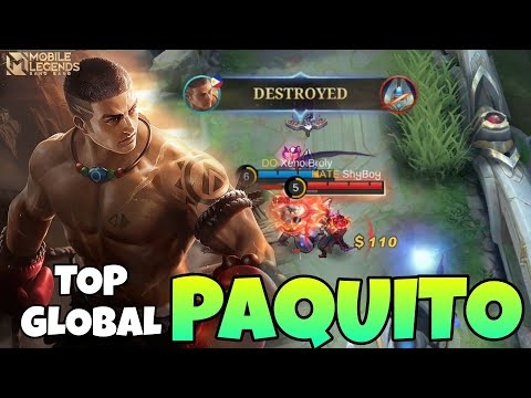 Build Item And Gameplay Top Global 1 Paquito by Xeno Broly - Mobile Legends