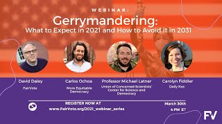 Webinar: Gerrymandering: What to Expect in 2021 and How to Avoid it in 2031