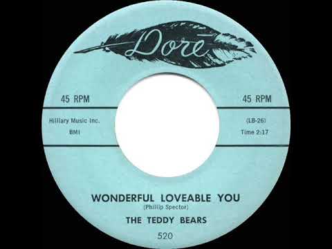 1959 Teddy Bears - Wonderful Loveable You