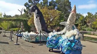 Oakland Zoo Cuts Sale of Plastics, Exhibits Recycled-Plastics Animal Sculptures gameplay video by crystallee, 1:52 duration