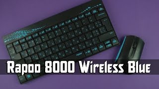 RAPOO 8000 Wireless Mouse & Keyboard Combo - відео 2