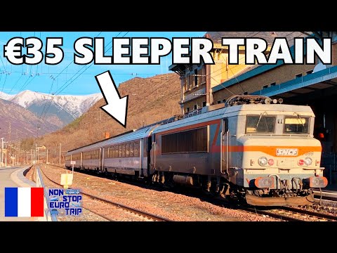Amazing Value SLEEPER TRAIN from Paris to The Pyrenees