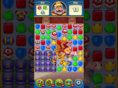 Royal Match Level 1627 [Gameplay] [normal speed | optimized for smartphones]