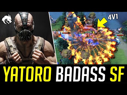 TSpirit.Yatoro BADASS Shadow Fiend - 21 KILLS in 24 mins Game DOTA 2