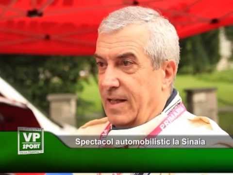 Spectacol automobilistic la Sinaia