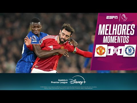 Gols e lances de Manchester United x Chelsea