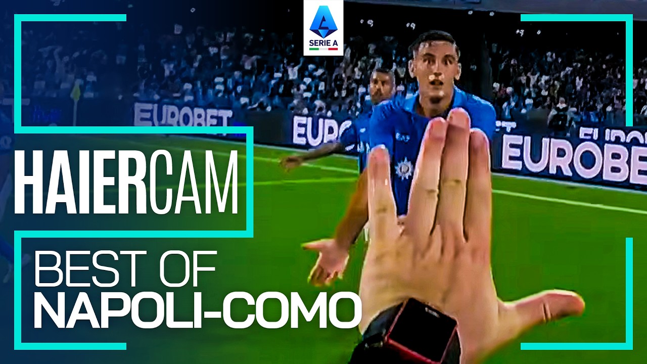 "WE DRINK LATER" 🧉 | The Best REFCAM Clips From Napoli-Como | Serie A 2026/27