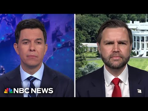 Vice President Vance speaks out after announcement of Iran deal