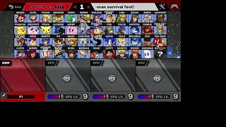 Super Smash Flash 2- All Characters and Alternate Costumes