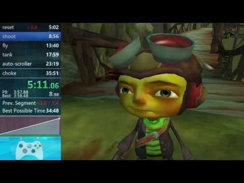 Psychonauts Any% speedrun in 35:49