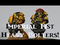Imperial Fist with Heavy Bolters - No Airbrush or Oils needed!