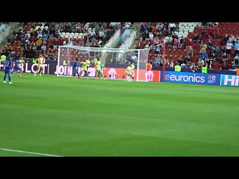 Euro 2022: Nicky Evrard Big Save in the Belgium vs France Match